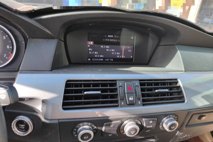Used BMW 5 Series 2009 520Li Leading Model Audio And AC Panel