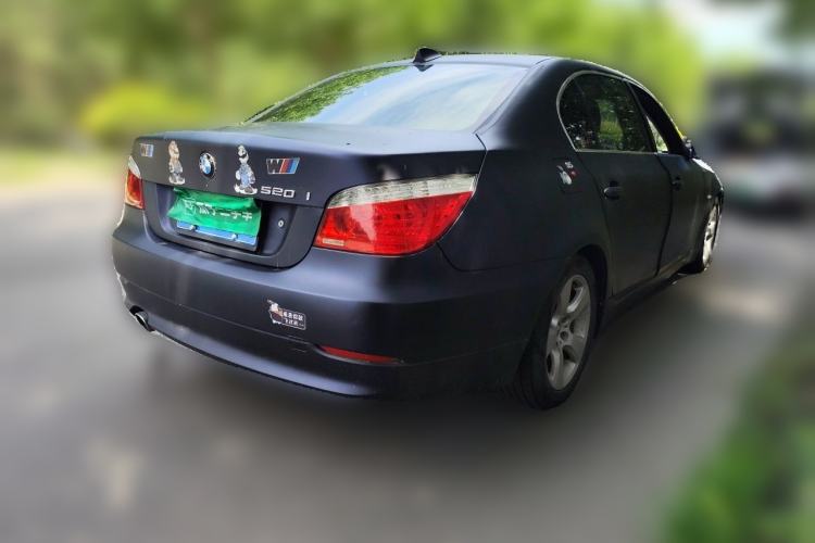 Used BMW 5 Series 2009 520Li Leading Model Rear Right 45 Deg