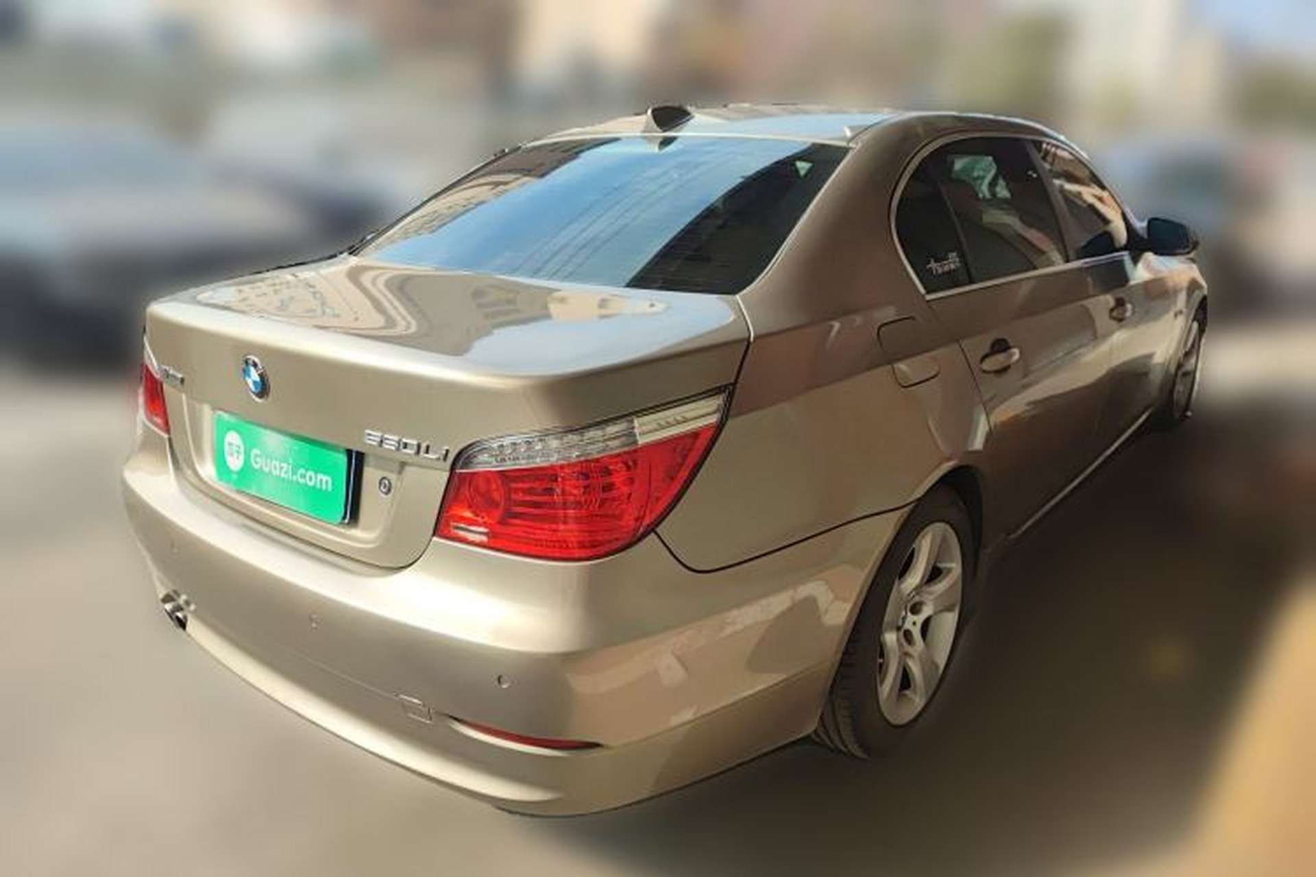 Used BMW 5 Series 2009 520Li Leading Model Rear Right 45 Deg