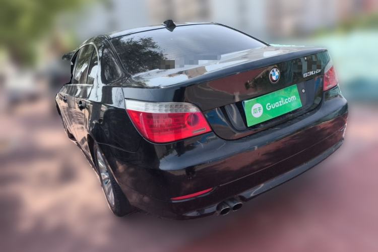 Used BMW 5 Series 2010 530Li Leading Model Rear Left 45 Deg