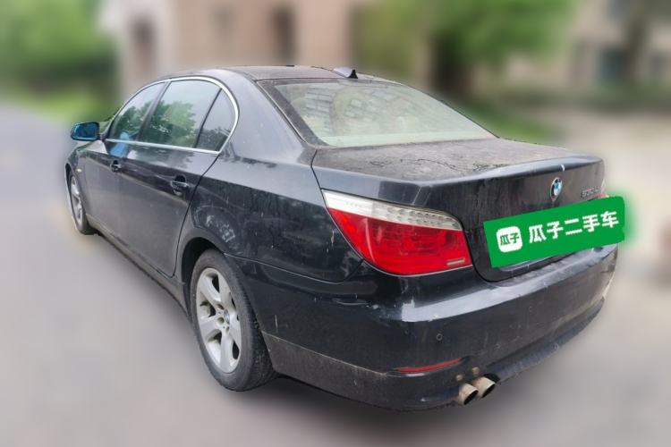 Used BMW 5 Series 2010 520Li Leading Model Rear Left 45 Deg