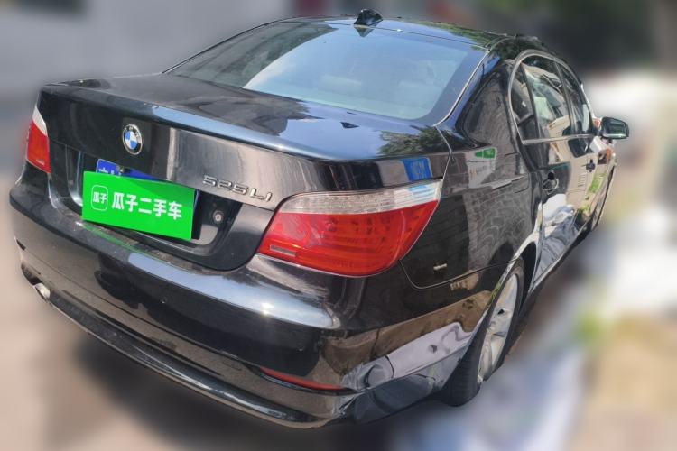 Used BMW 5 Series 2010 520Li Luxury Model Rear Right 45 Deg