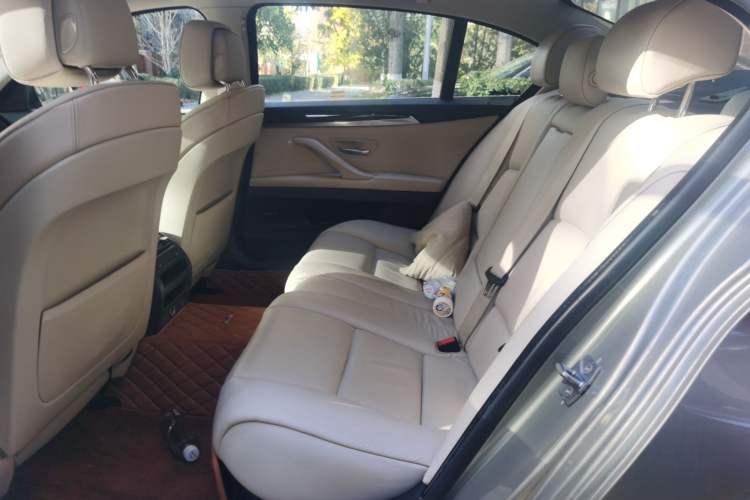 Used BMW 5 Series 2010 523Li Luxury Model Left Rear Seat