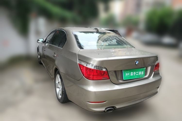 Used BMW 5 Series 2010 520Li Leading Model Rear Left 45 Deg