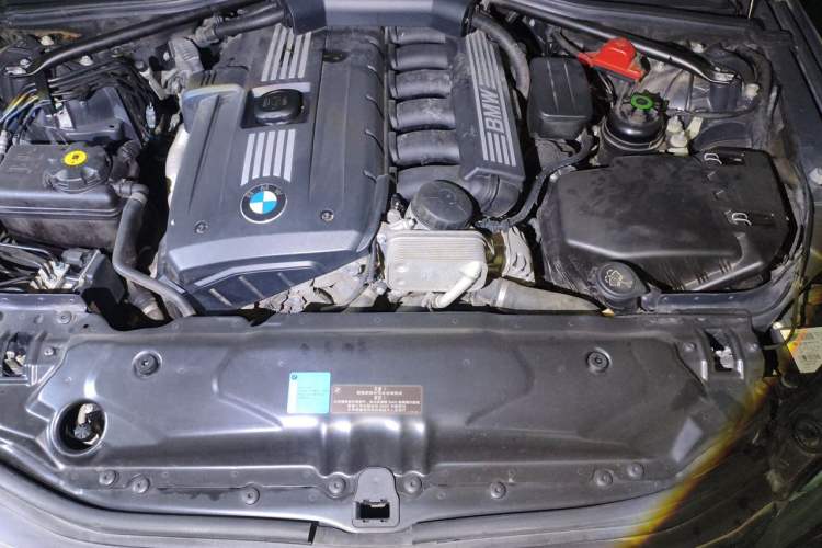 Used BMW 5 Series 2010 530Li Luxury Model Engine Bay