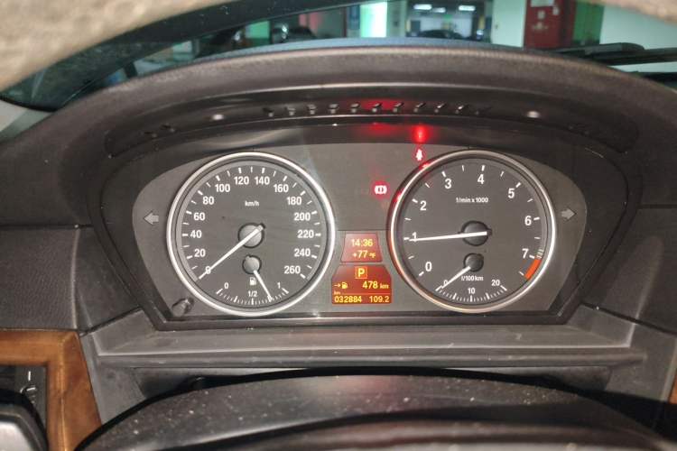 Used BMW 5 Series 2010 530Li Luxury Model Instrument Cluster