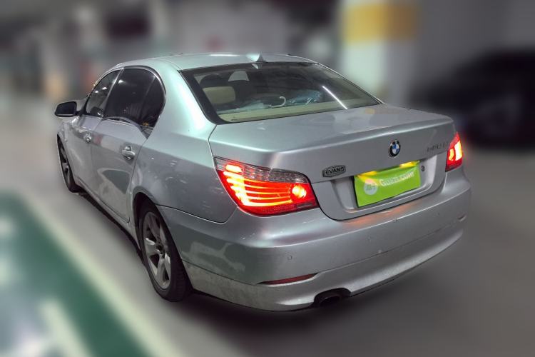 Used BMW 5 Series 2010 520Li Leading Model Rear Left 45 Deg