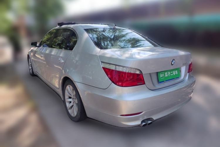 Used BMW 5 Series 2010 530Li Luxury Model Rear Left 45 Deg