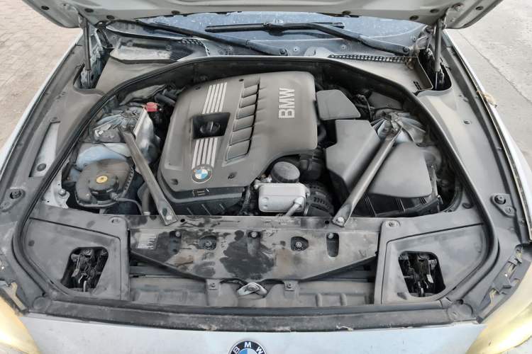 Used BMW 5 Series 2010 525Li Leading Model Engine Bay