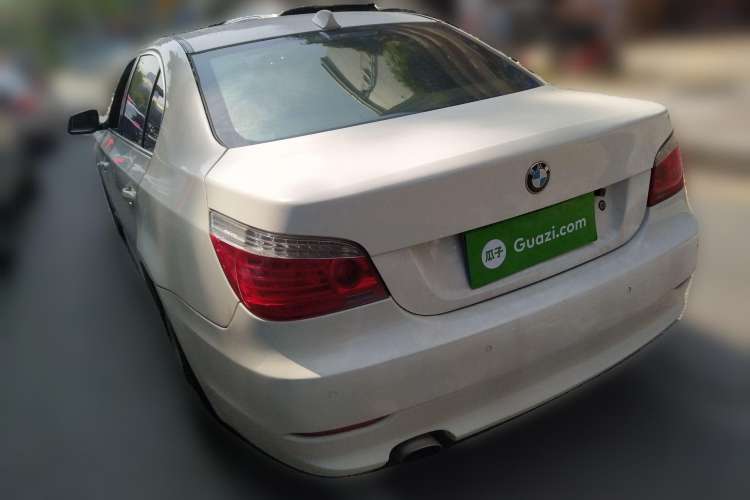 Used BMW 5 Series 2010 520Li Leading Model Rear Left 45 Deg