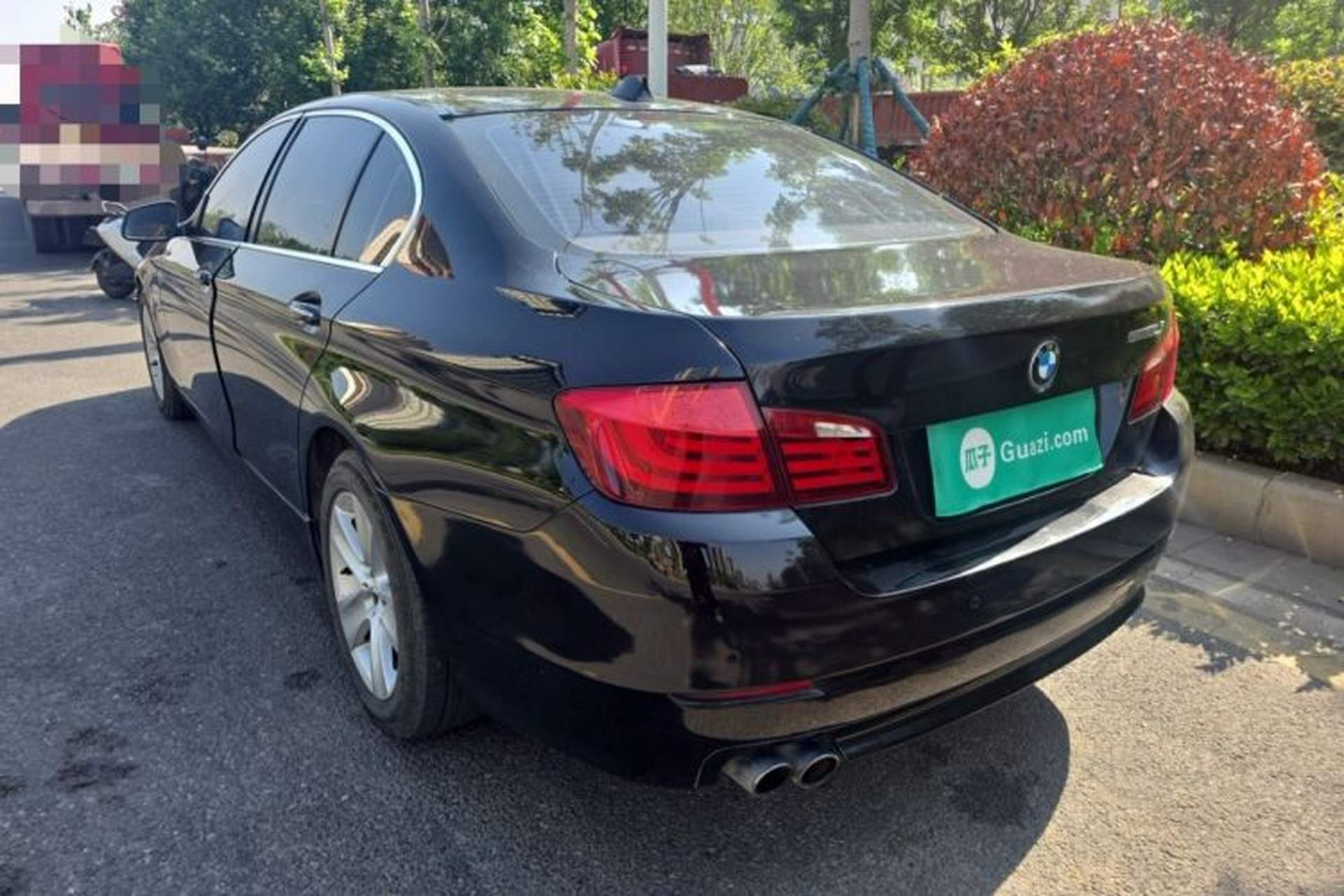 Used BMW 5 Series 2011 528Li Luxury Model Rear Left 45 Deg