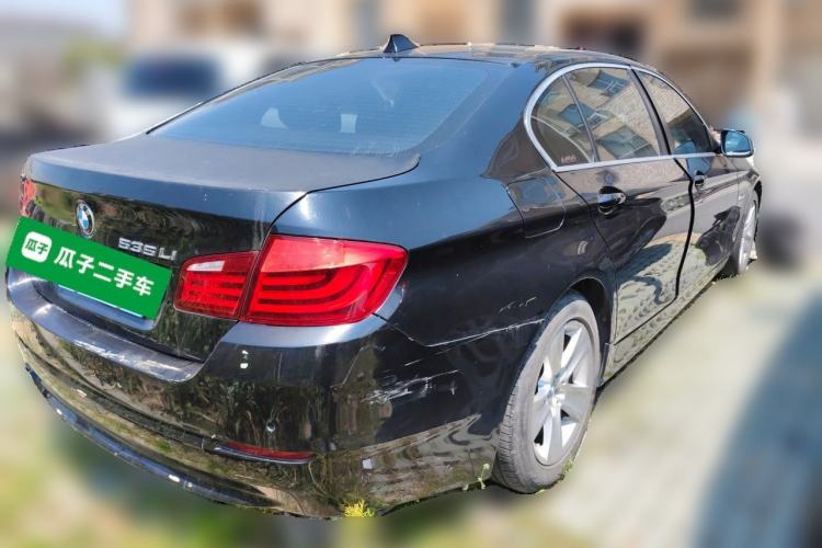 Used BMW 5 Series 2011 528Li Leading Model Rear Right 45 Deg