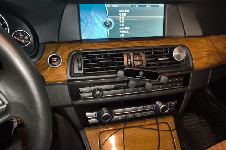 Used BMW 5 Series 2011 528Li Leading Model Audio And AC Panel