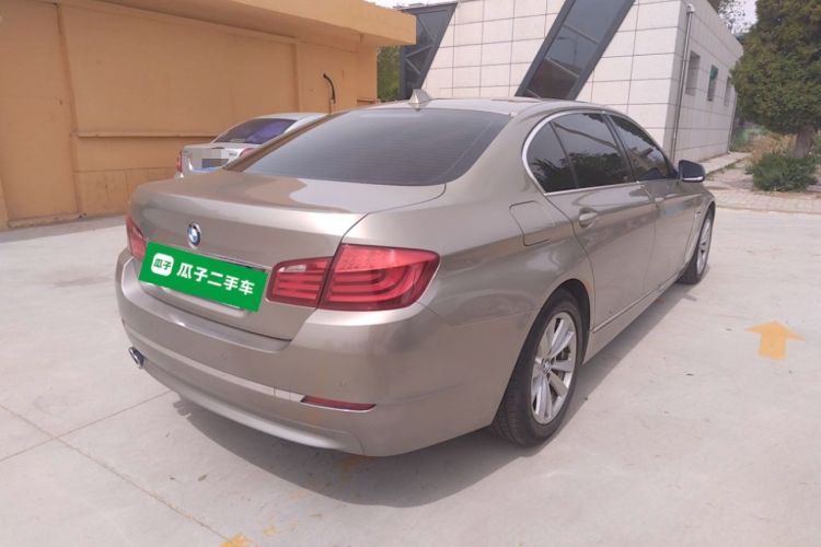 Used BMW 5 Series 2011 523Li Luxury Model Rear Right 45 Deg