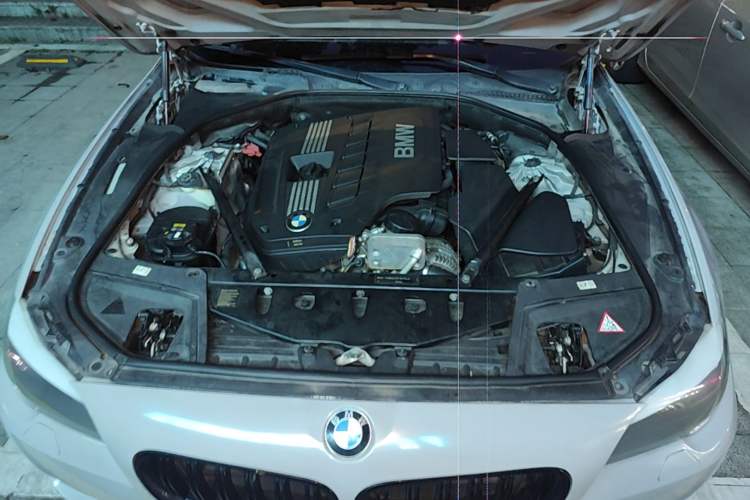 Used BMW 5 Series 2011 523Li Luxury Model Engine Bay