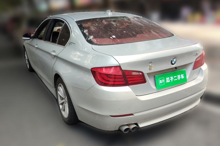 Used BMW 5 Series 2011 528Li Leading Model Rear Left 45 Deg