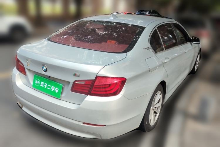 Used BMW 5 Series 2011 528Li Leading Model Rear Right 45 Deg