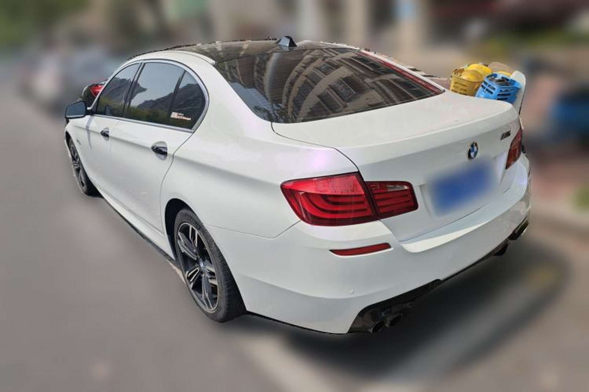 Used BMW 5 Series 2011 523Li Luxury Model Rear Left 45 Deg
