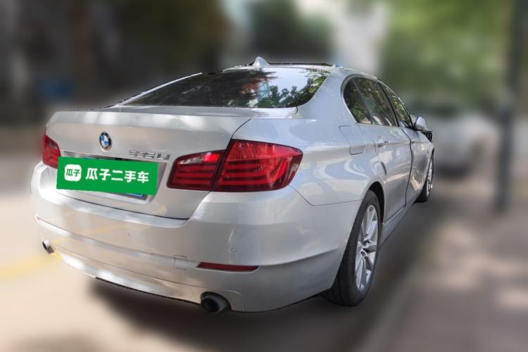 Used BMW 5 Series 2011 535Li Luxury Model Rear Right 45 Deg
