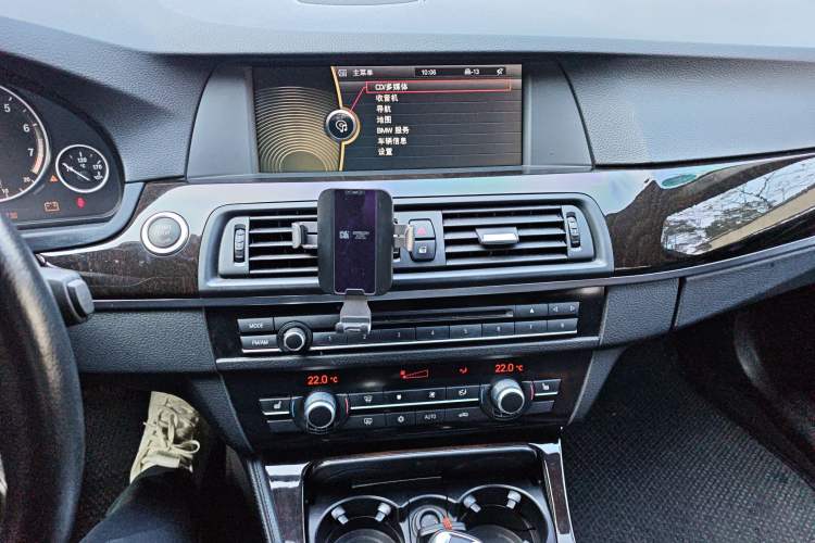 Used BMW 5 Series 2011 523Li Luxury Model Audio And AC Panel