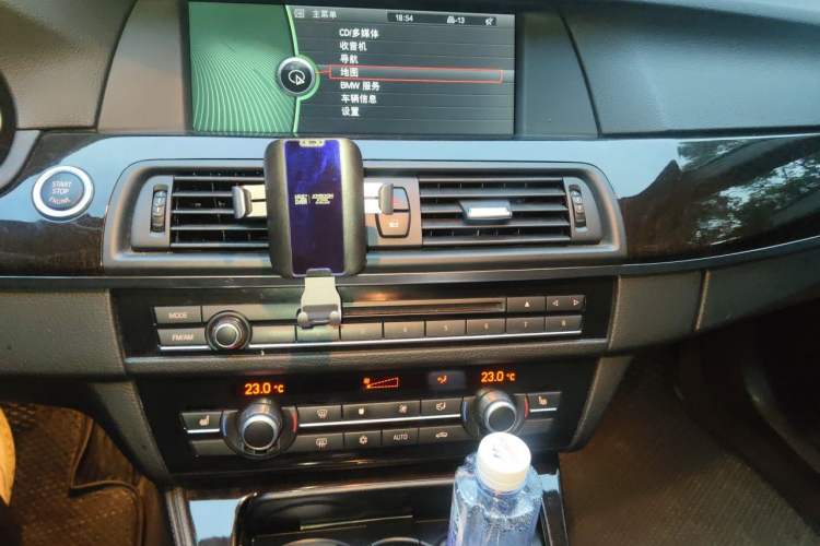 Used BMW 5 Series 2011 523Li Luxury Model Audio And AC Panel