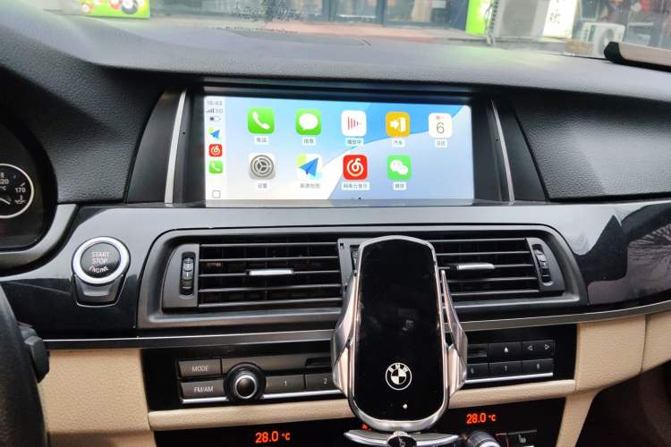 Used BMW 5 Series 2011 523Li Leading Model Audio And AC Panel
