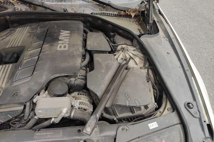 Used BMW 5 Series 2011 523Li Leading Model Engine Bay Left