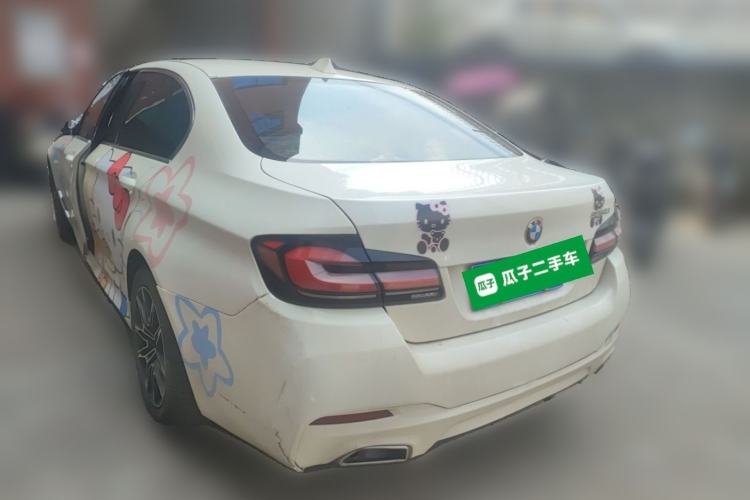 Used BMW 5 Series 2011 523Li Leading Model Rear Left 45 Deg