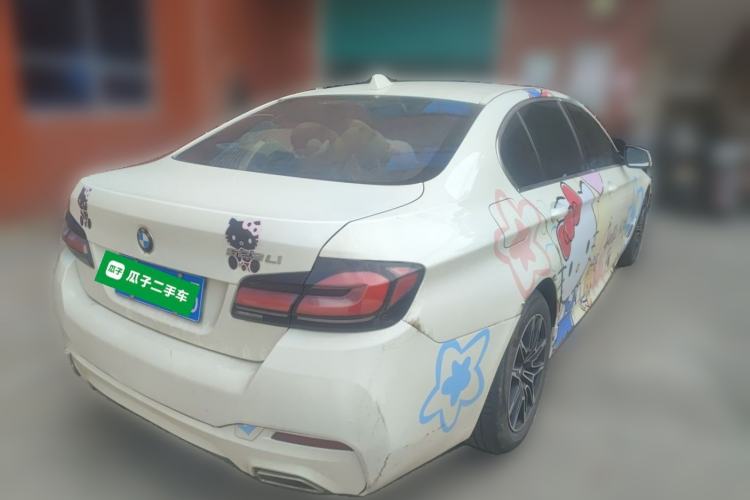 Used BMW 5 Series 2011 523Li Leading Model Rear Right 45 Deg