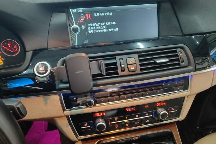 Used BMW 5 Series 2011 528Li Leading Model Audio And AC Panel