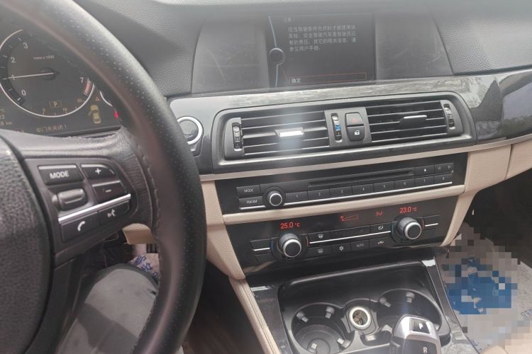 Used BMW 5 Series 2011 520Li Elegant Model Audio And AC Panel