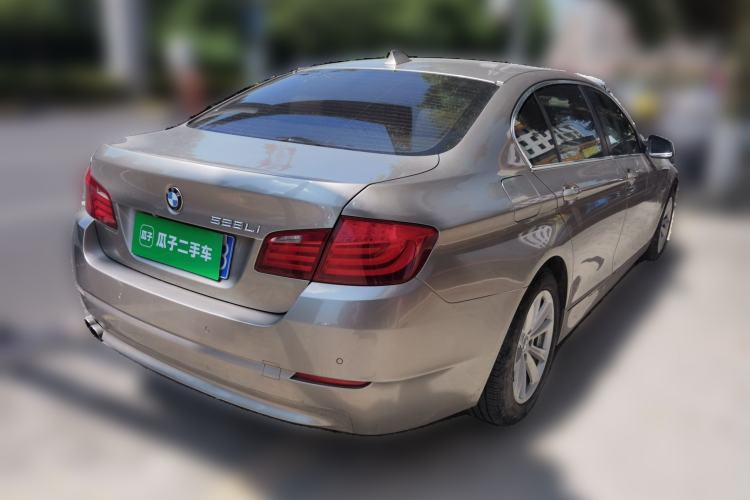 Used BMW 5 Series 2011 520Li Elegant Model Rear Right 45 Deg