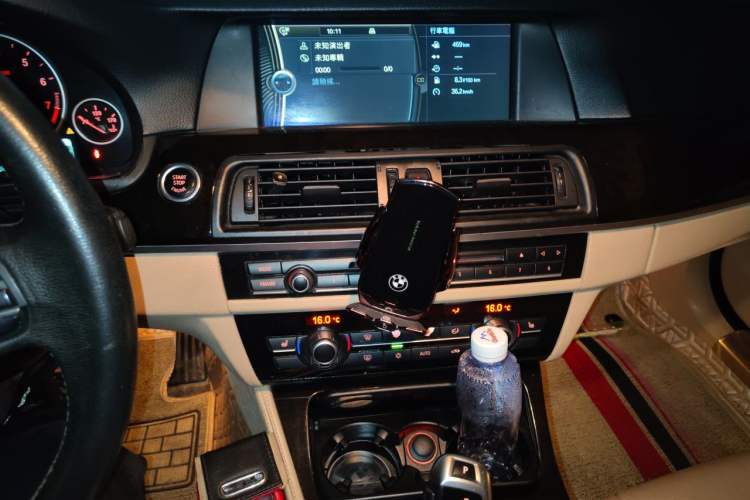 Used BMW 5 Series 2012 523Li Luxury Model Audio And AC Panel