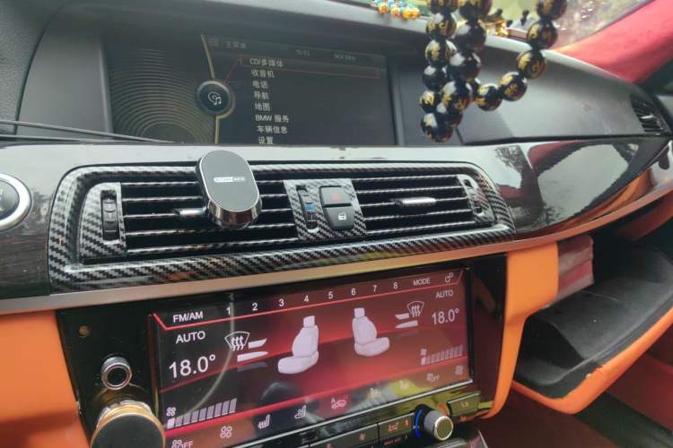 Used BMW 5 Series 2012 530Li Luxury Model Audio And AC Panel