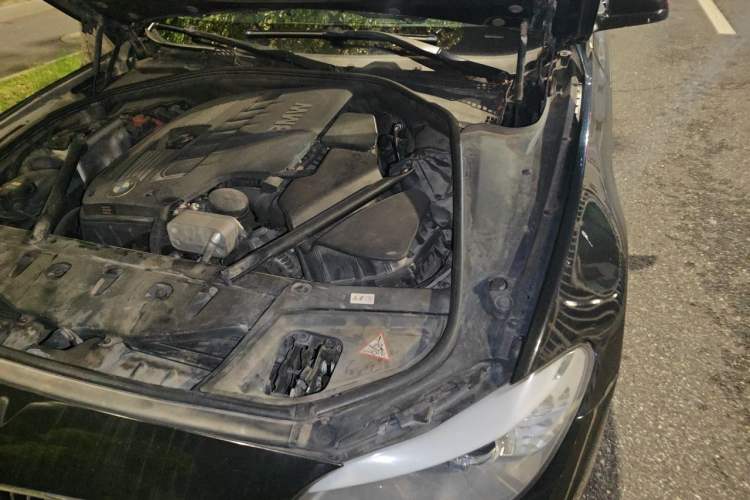 Used BMW 5 Series 2012 530Li Luxury Model Engine Bay Left