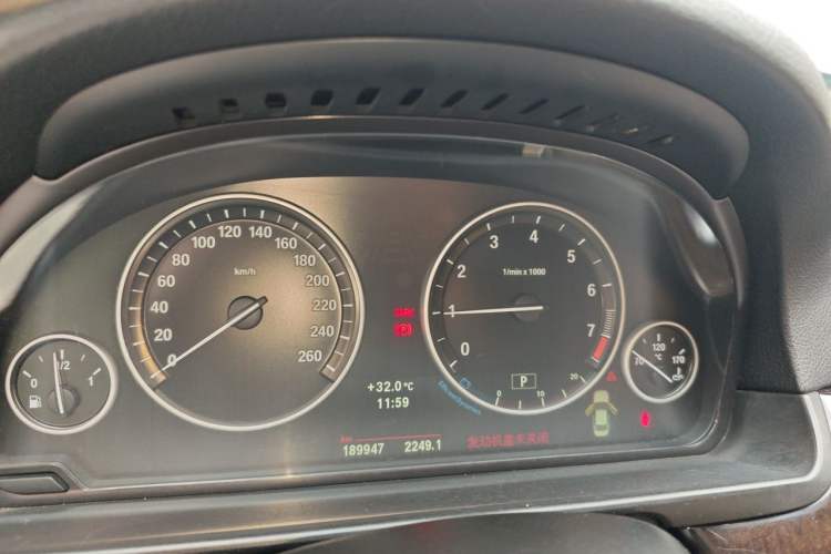 Used BMW 5 Series 2012 523Li Luxury Model Instrument Cluster