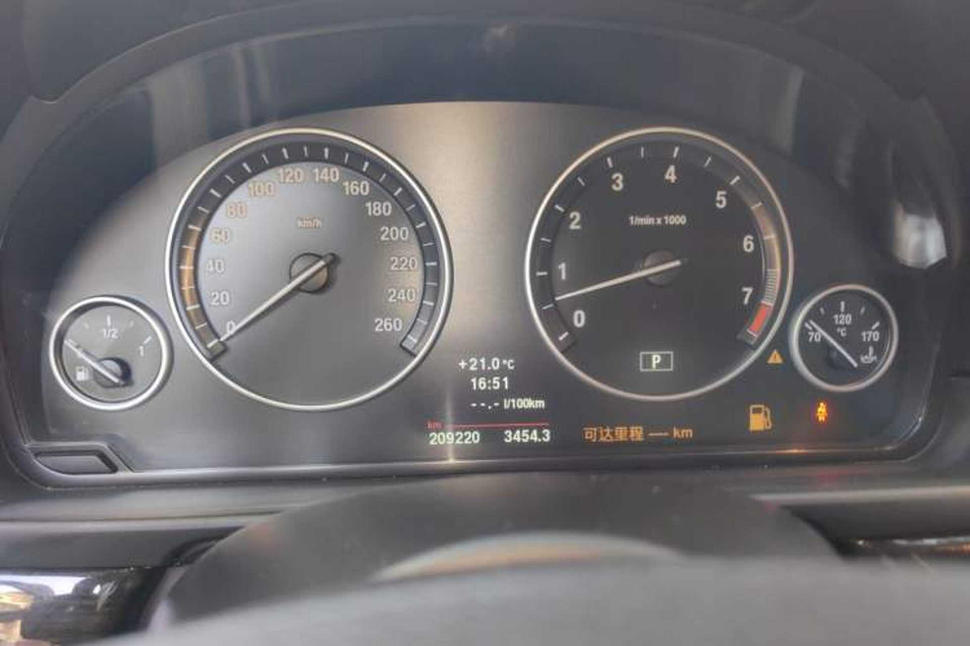 Used BMW 5 Series 2012 535Li Luxury Model Instrument Cluster