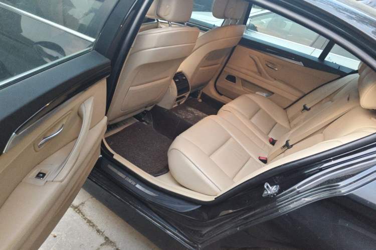 Used BMW 5 Series 2012 523Li Luxury Model Left Rear Seat