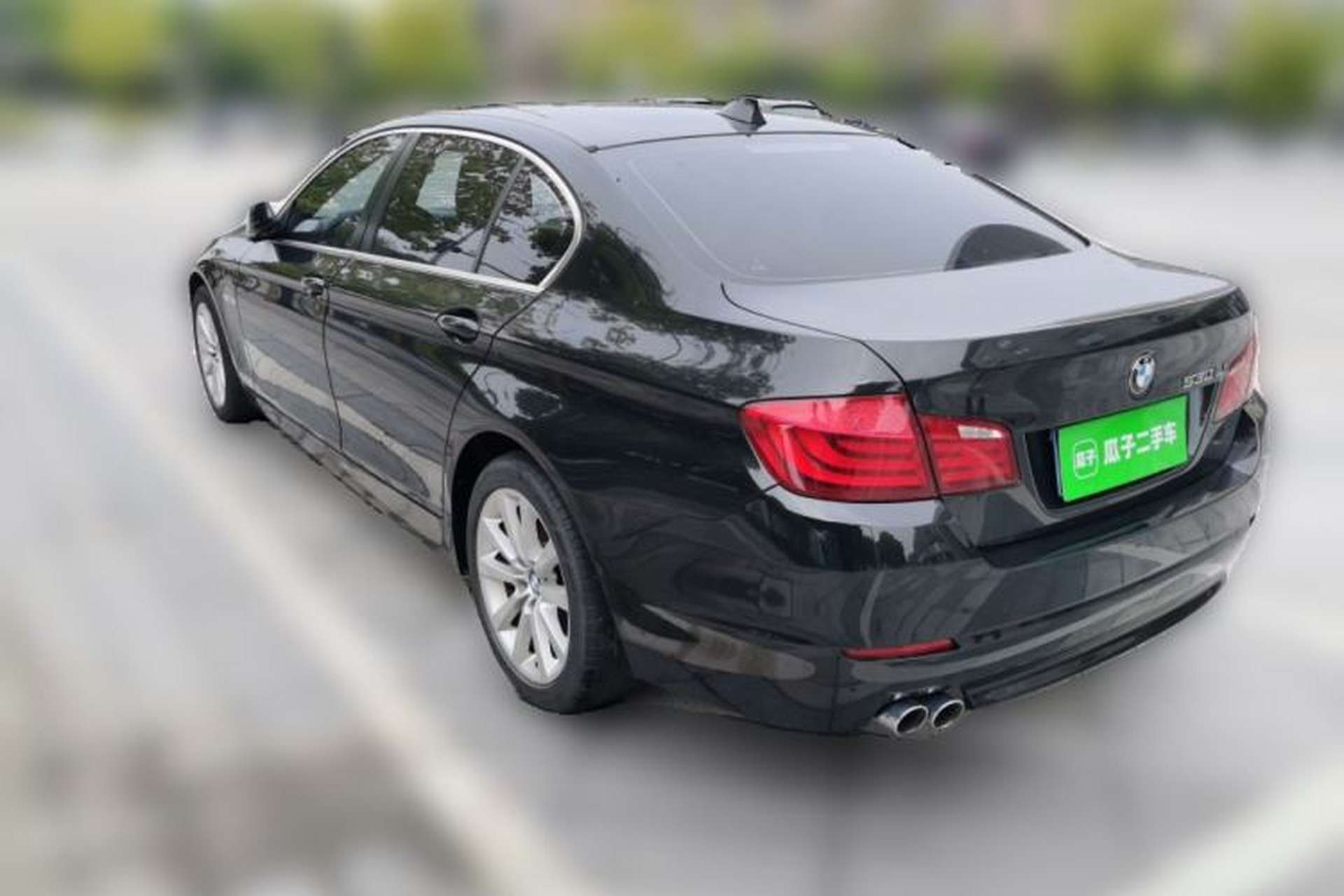 Used BMW 5 Series 2012 530Li Leading Model Rear Left 45 Deg