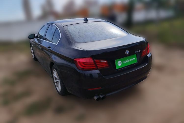 Used BMW 5 Series 2012 520i Elegant Edition Rear Left 45 Deg