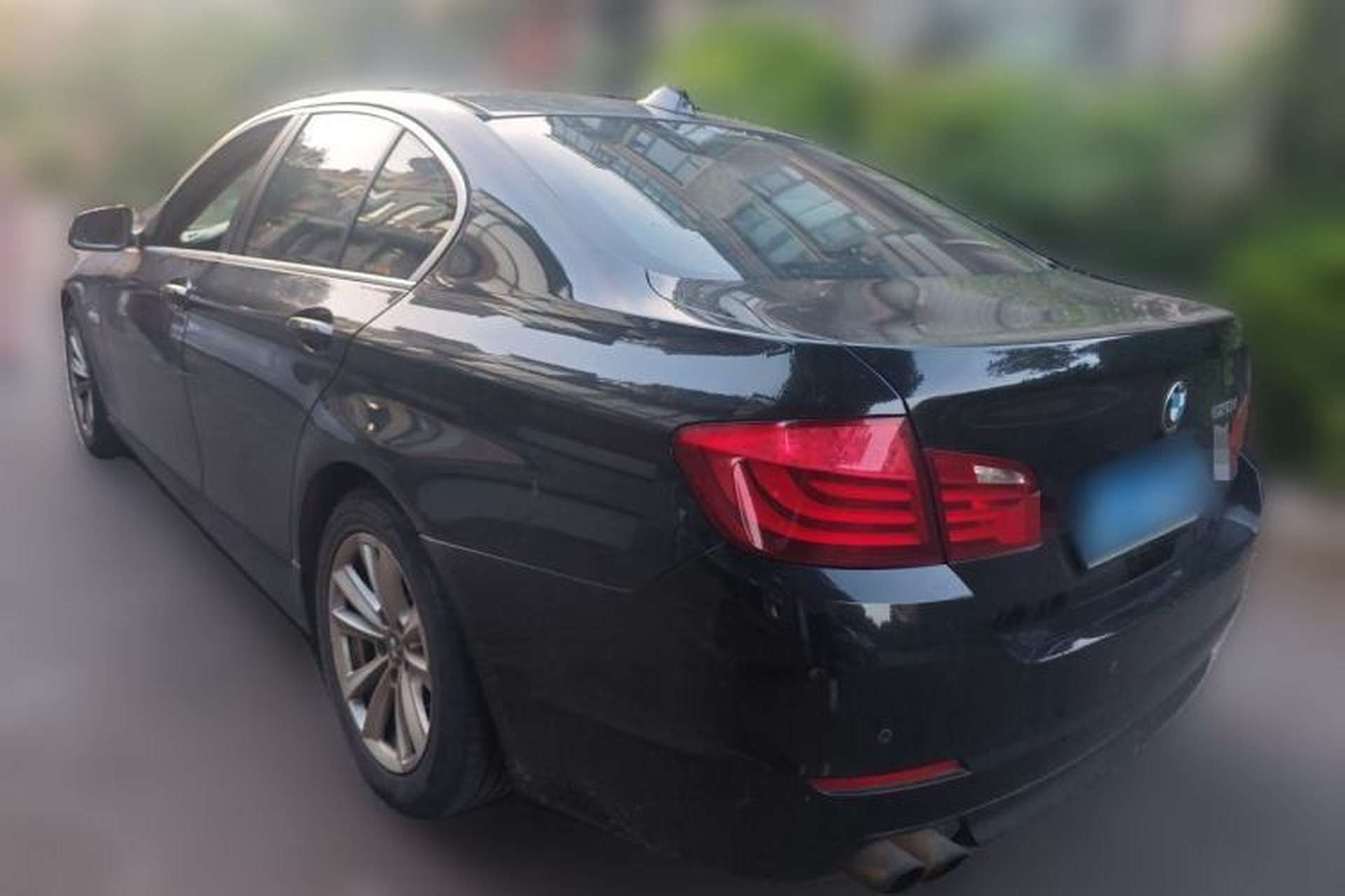 Used BMW 5 Series 2012 520i Elegant Edition Rear Left 45 Deg