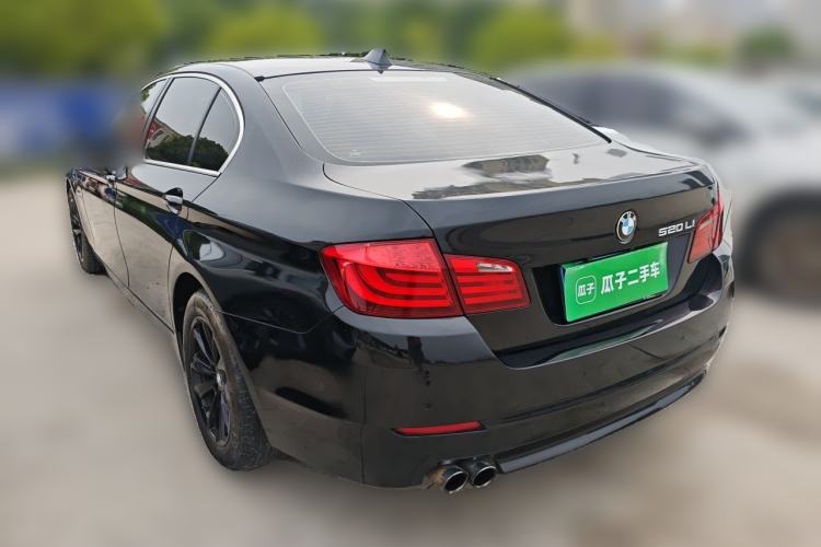 Used BMW 5 Series 2012 520Li Elegant Edition Rear Left 45 Deg