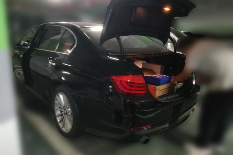 Used BMW 5 Series 2012 535Li Leading Model Rear Left 45 Deg