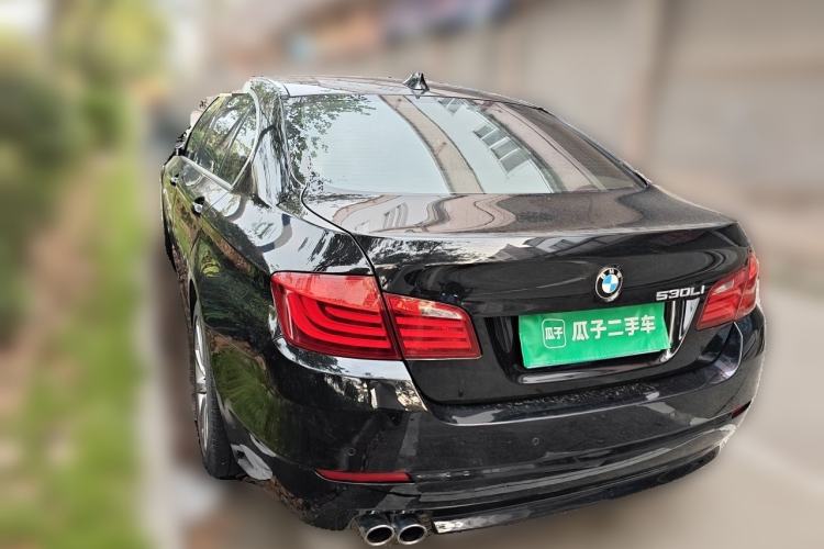 Used BMW 5 Series 2012 530Li Leading Model Rear Left 45 Deg
