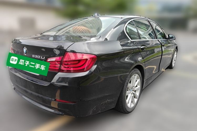 Used BMW 5 Series 2012 530Li Leading Model Rear Right 45 Deg
