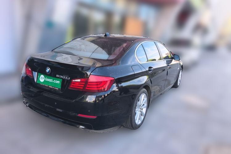 Used BMW 5 Series 2012 530Li Leading Model Rear Right 45 Deg