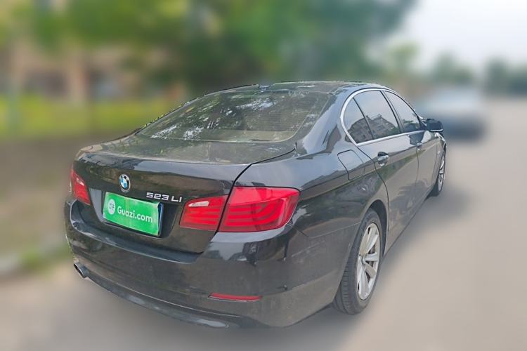 Used BMW 5 Series 2012 523Li Leading Model Rear Right 45 Deg