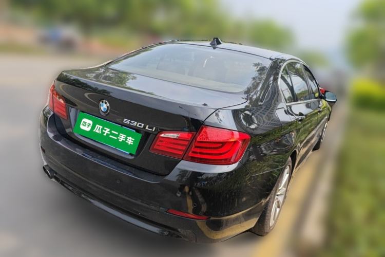 Used BMW 5 Series 2012 530Li Leading Model Rear Right 45 Deg