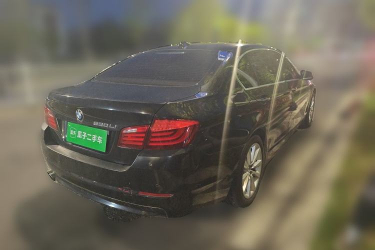 Used BMW 5 Series 2012 530Li Luxury Model Rear Right 45 Deg