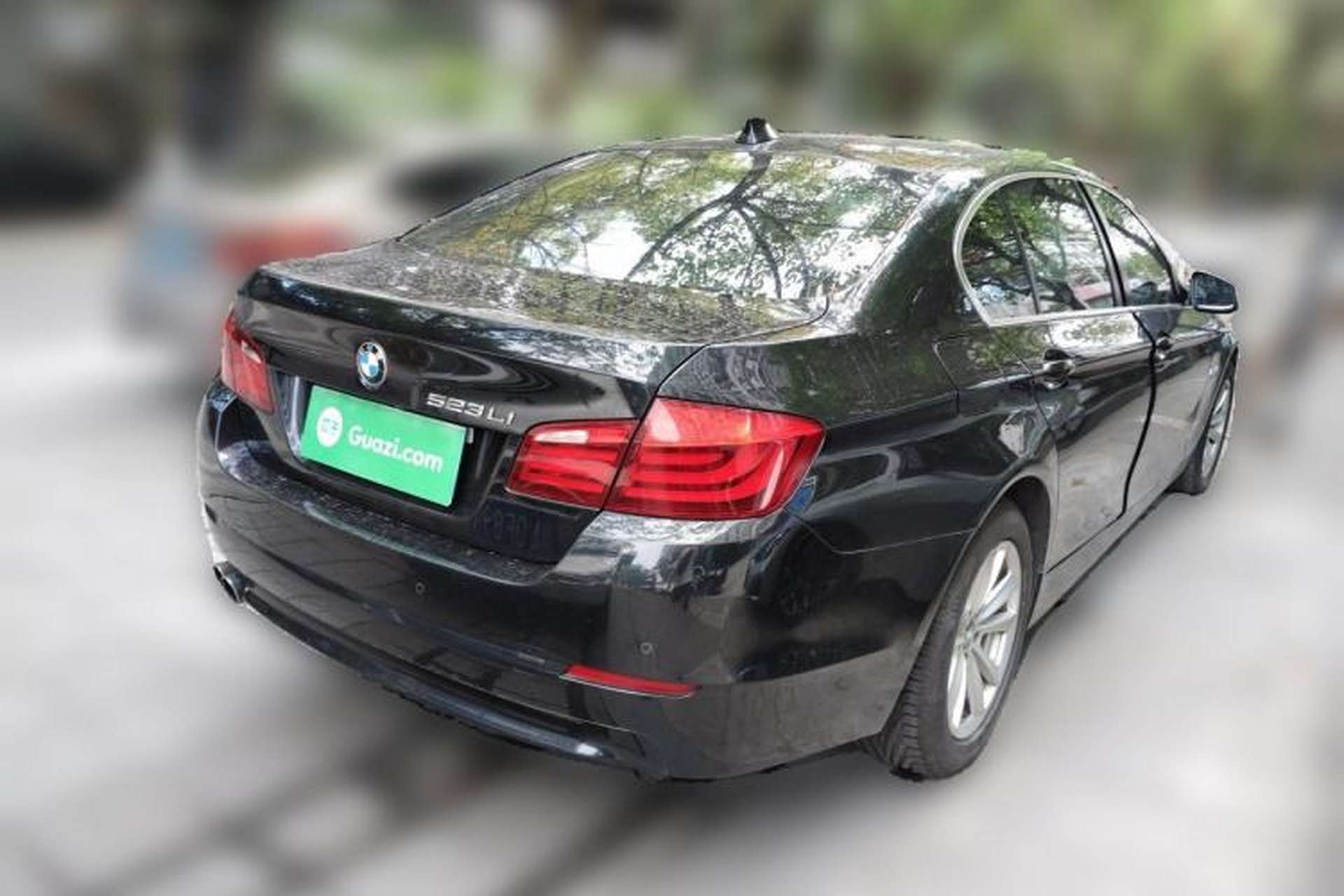Used BMW 5 Series 2012 523Li Luxury Model Rear Right 45 Deg